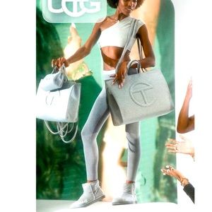 UGG x TELFAR Medium Fleece Shopper - Heather Grey